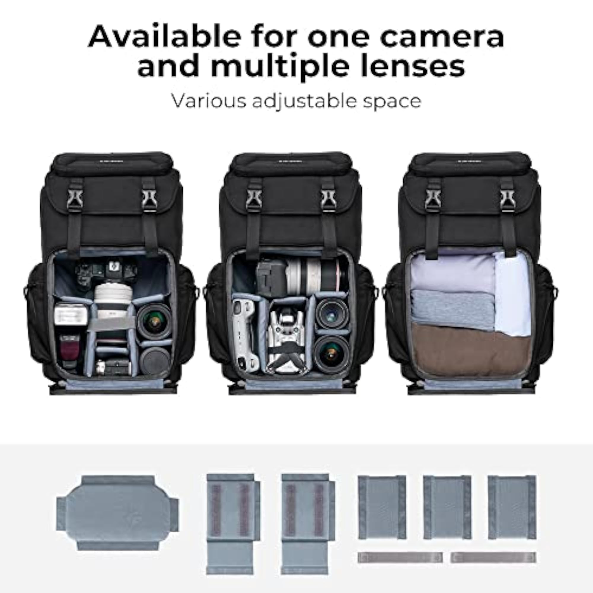 Hard Shell Camera Backpack Waterproof SLRDSLR Bag