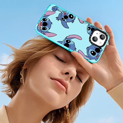 Jowhep Stitc For Iphone 14 6.1" Case Cute Cartoon Character Girly For Girls Kids Teens Phone Cases Cover Fun Unique Kawaii Cool Soft Tpu Bumper Protective Case For Iphone 14 6.1 Inches #TOP5