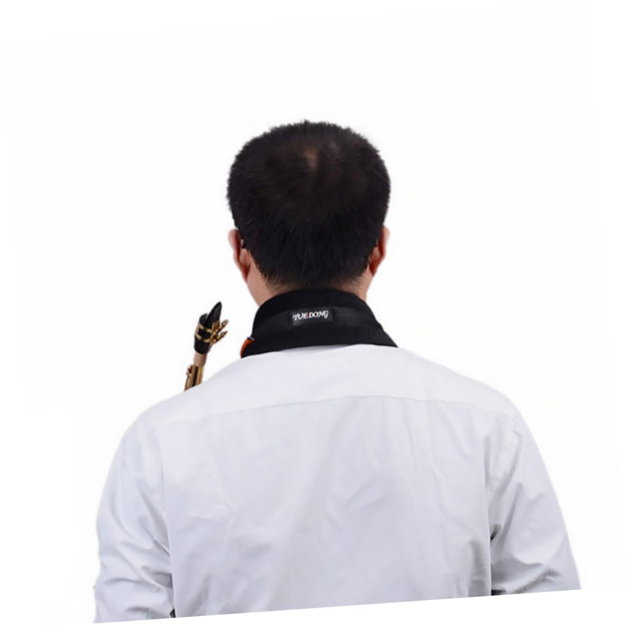 BESTonZON Saxophone Strap for Sax Wide Thick Neck Shoulder Suspender Breathable Material Strong Stitching Closed Hook