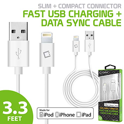 Cable Lightning para iPhone Xs Max cable de carga iPad Mini y iPod Touch Cellet 2