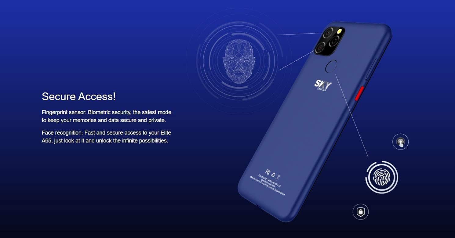 🔥 Crаzу Dеаlѕ Sky Elite A65 (32GB, 2GB) 6.5, Octa-Core, Fingerprint, All Day Battery, Dual SIM GSM Unlocked (AT&T, T-Mobile, Metro, Latin) 4G Volte - International Model (64GB SD Bundle, Silver) Blасk Frіdау Clеаrаnсе Sky Elite A65 (32GB, 2GB) 6.5, Octa-Core, Fingerprint, All Day Battery, Dual SIM GSM Unlocked (AT&T, T-Mobile, Metro, Latin) 4G Volte - International Model (64GB SD Bundle, Silver)