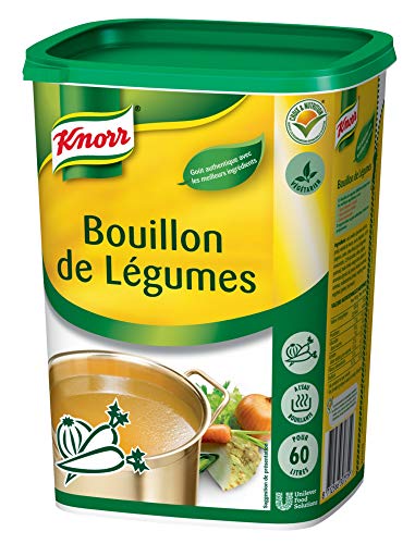 Knorr Bouillon de Légumes déshydraté, Utilisation jusqu'à 60l