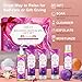 Spa Bath Sets for Women Gift,Stress Relief & Relaxing Body Wash Bath Set,Vanilla Home Spa Basket Gifts Set for Woman Mom Wife Her Sister,Unique Self Care Womens Gift ,Birthday Valentines Gifts Women