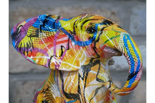 Éléphant graffiti déco tendance pour sublimer votre bureau branché