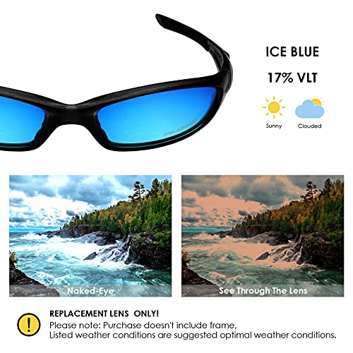 Image of BLAZERBUCK Anti-salt Polarized Replacement Lenses for Oakley Straight Jacket 2007 Sunglass