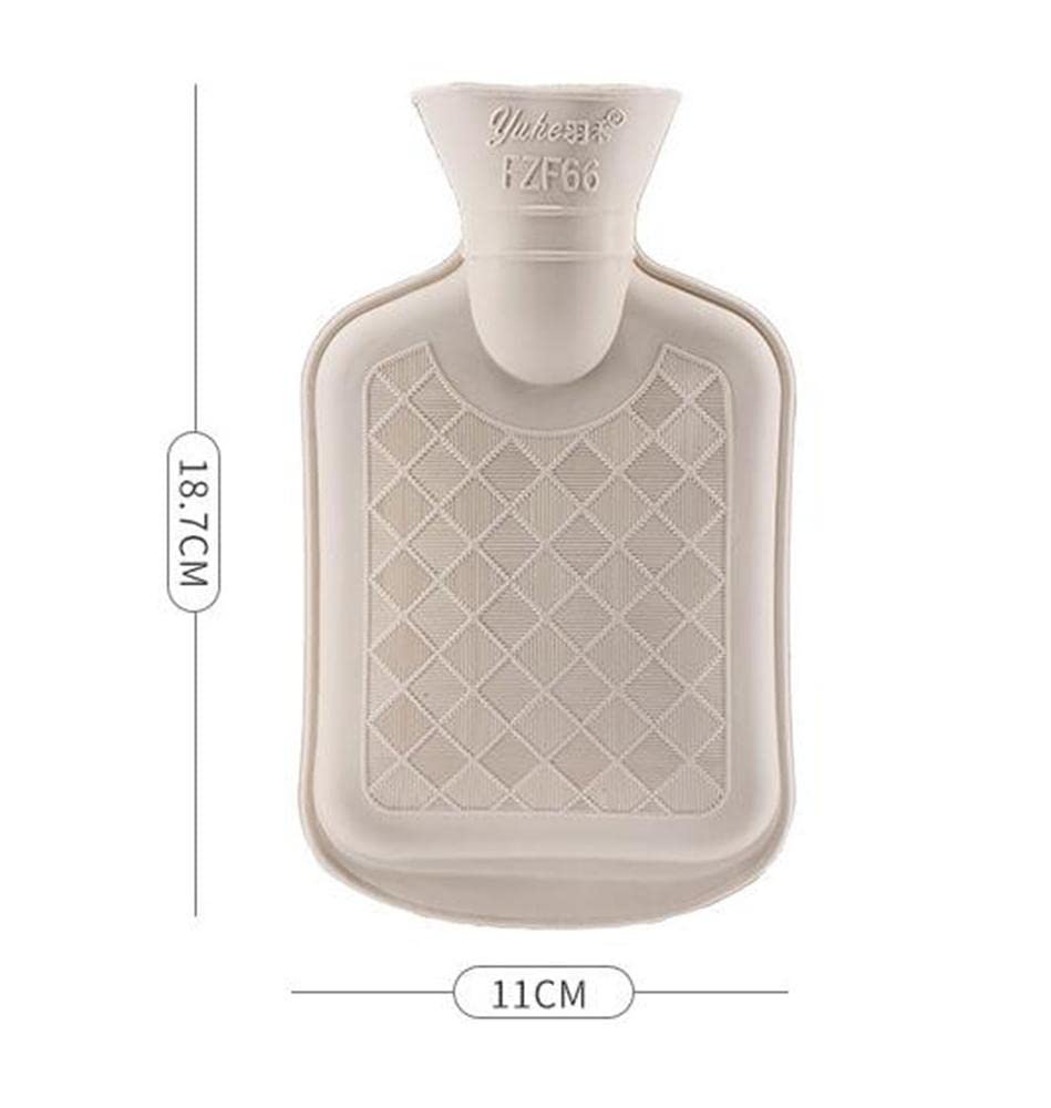 Wärmflasche mit Bezug, Pferde-Muster, 350 ml, Gummi-Wärmtasche zur Schmerzlinderung, Handwärmer, Geschenk für Frauen und Mädchen, 4 Stück