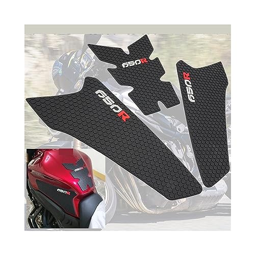 Côté réservoir de carburant pad CB650R en finition premium
