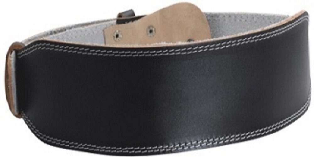 BODY MAXX Leather Weight Lifting Belt Padded