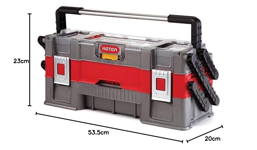 Caja de Herramientas Puente Trio 53,5 X 20 X 23 H