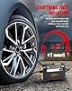 ROCGORLD R8 Tire Inflator Portable Air Compressor, DC 12V Portable Air Compressor with Large Dual Digital Screen, 3X Faster Inflation Portable Air Pump for Car Tires, Bike, Motor - Car Accessories #1