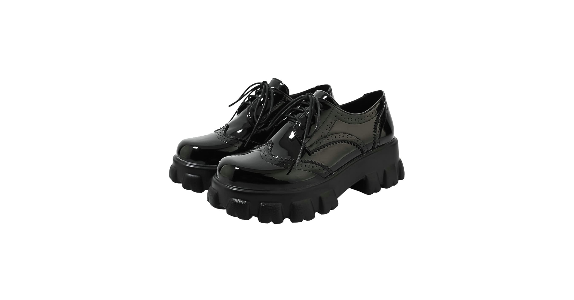 靴 BEAMS F L/UCCA LU-4 SUEDE 40 Amazon.com | Trendenzy Lug Sole Oxford Shoes for Women