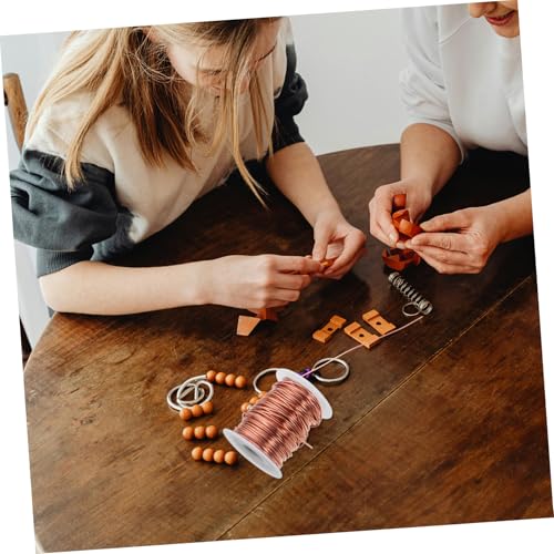 Hilo de cobre para manualidades de bisutería y modelado de joyería en rollo 4