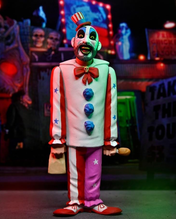 NECA La Maison des Mille morts Figurine Toony Terrors Captain Spaulding 15 cm
