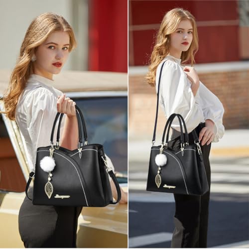 Image of Purses and Handbags Top Handle Satchel Shoulder Bags Tote Bag for Ladies