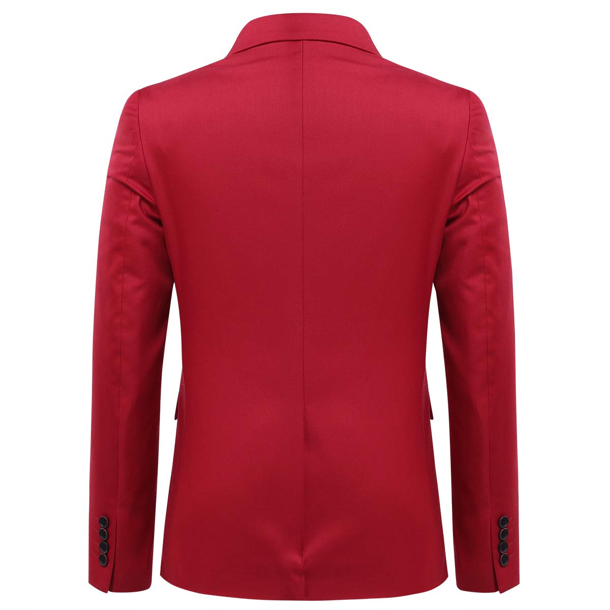 Allthemen Costume Homme Formel Elegant Men's Suits 2 Pieces Blazer Pantalon | Slim Fit Smoking,Couleur Unie,4 Boutons,Sac De Poitrine Réel,Sans Repassage,Mariage Parti Soiree,Classique,Manches Longues