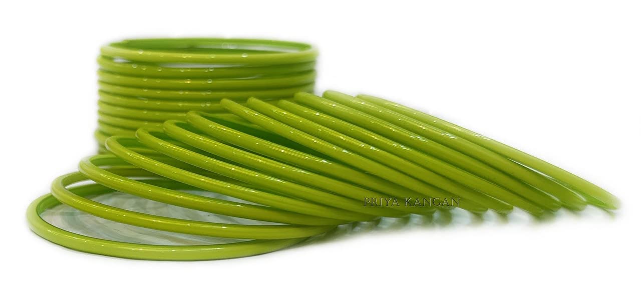 Exotic Plain/Simple Glass Bangle Shiny suitable for all occasion. Latest Indian Traditional Kaach Chudi/Bangles. (Parrot 48 Pcs, Medium 2-6 (Diameter 2.375 Inches)) (B0BY6ZRTXM) Amazon Price History, Amazon Price Tracker