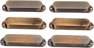 SUPVOX Pastillas De Guitarra 2 Piezas Camioneta Cubre Bobina Simple Guitarra Color Marrón
