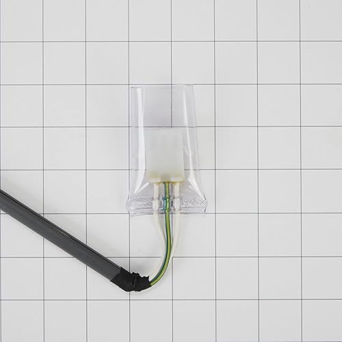 Miniatura 5 de Whirlpool WP3355806 OEM apilable arandela tapa interruptor ensamblaje, gris