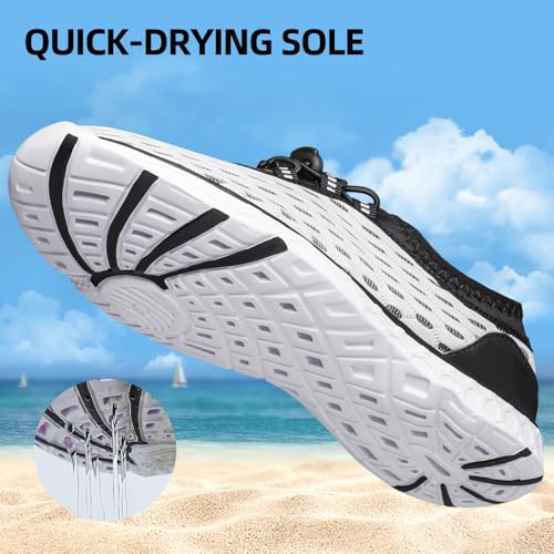 Image of DOUSSPRT Men's Water Shoes Quick Drying Sports Aqua Shoes