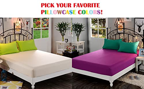 Elegant Comfort 247RW-SINGLE-FITTED-KING-GREY 1500 Premium Hotel Quality 1-Piece Fitted Sheet thumb #3