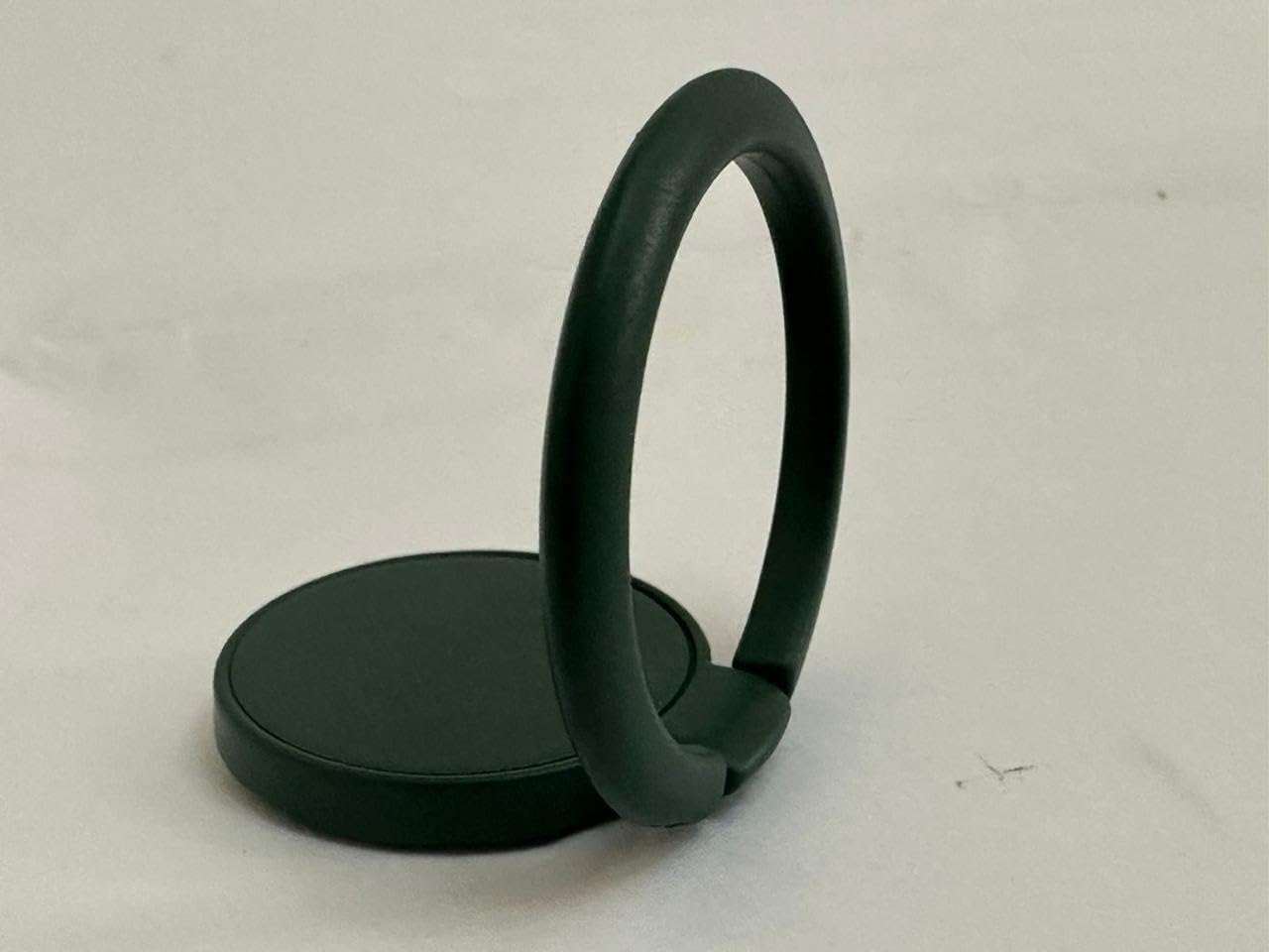 Mobile Phone Ring Holder, Green Color Adjustable Finger Grip,Supports Car Mount & Compactable with any Smartphone