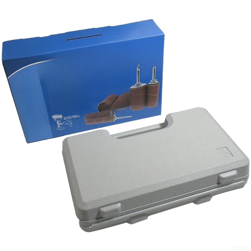 Kit di 20 pezzi di carta vetrata, testa abrasiva per lucidatura e levigatura del legno, accessori per utensili rotanti (C)
