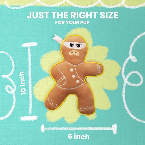 Juguete para perro SNUG AROOZ Ninja Bread Man plush miniatura 4