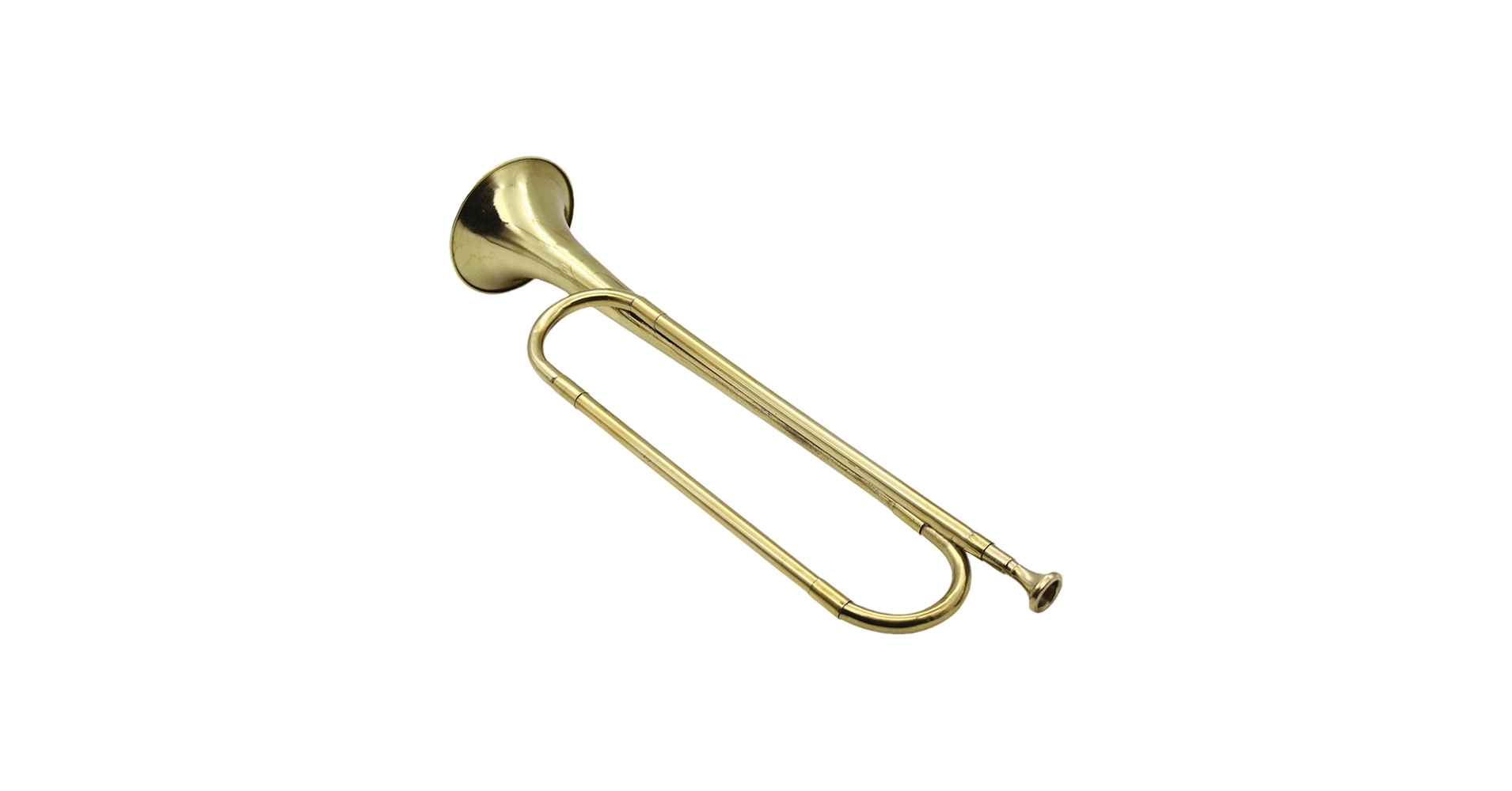 【希少】戦前時代物　骨董品　真鍮製ラッパ　トランペット　玩具　楽器　置物　飾り物 513keYPKUOL.jpg_BO30,255,255,