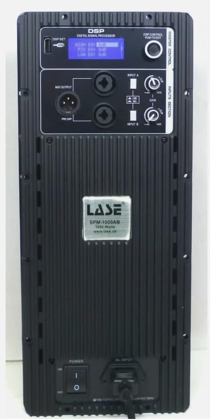 LASE SPM-1000AB Bi-Amp Power Amplifier Module 1000W (Passive into Active) 2 Way (110V)