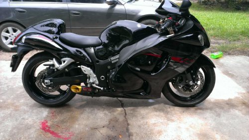 Coffman's Twin Shorty Exhausts For Suzuki Hayabusa Gsxr 1300 (1999-2007) Sportbike With Black Tips #TOP1