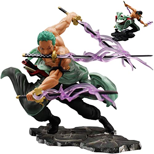 Henkodo Anime Charakter Modell,Figure Anime Statue Zoro Actionfigur PVC Doll...
