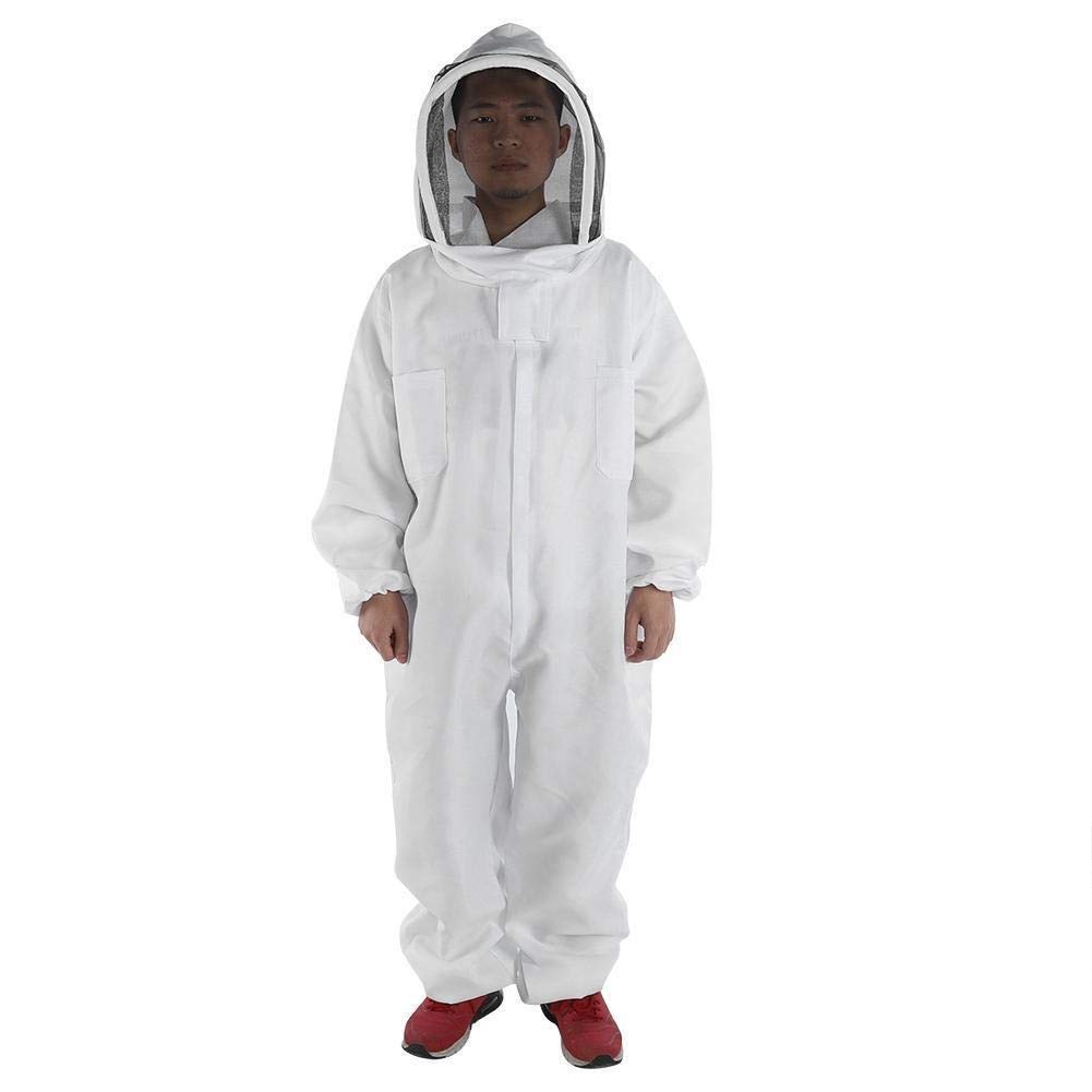 Imker-Outfit, Imker-Kleidung, dünne Baumwolle, für Bienenzucht und Imkerei geeignet (Größe: XL)