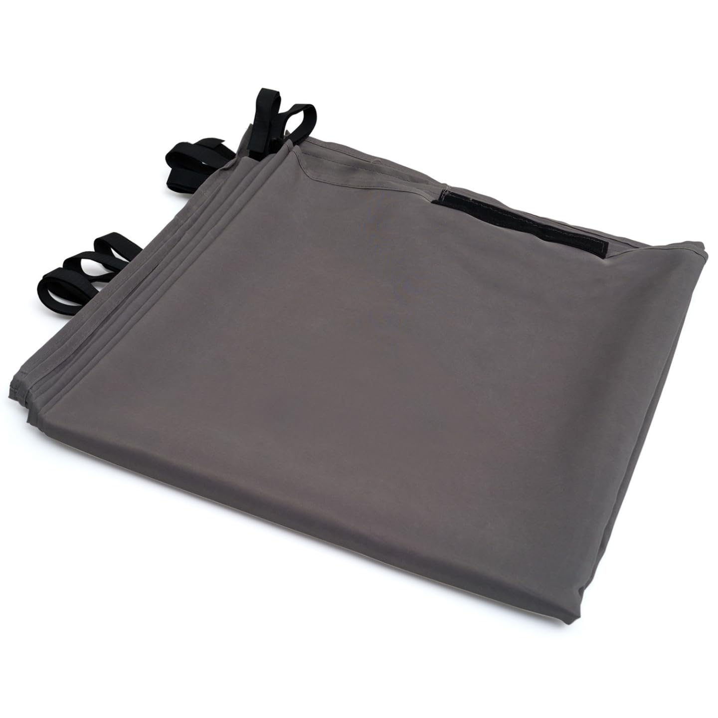 IDMarket - Lot de 2 Rideaux pour pergola 3 et 4 M Gris Panneaux muraux avec Fermeture éclair