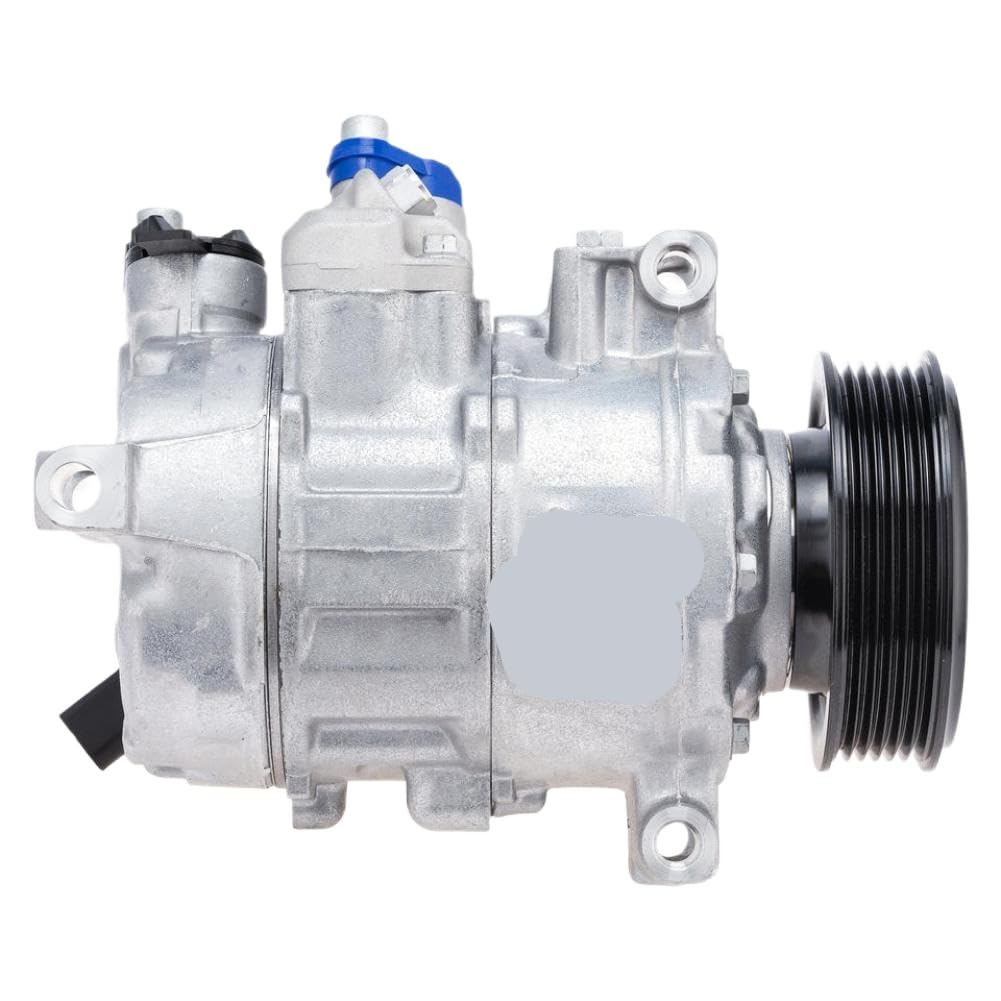 Awxgfvk Onecolor A/C Compressor With Clutch Compatible With A4 B6 B7 B8 Allroad A5 A6 C6 Q5 - Replaces 8K0260805 8Kd260805