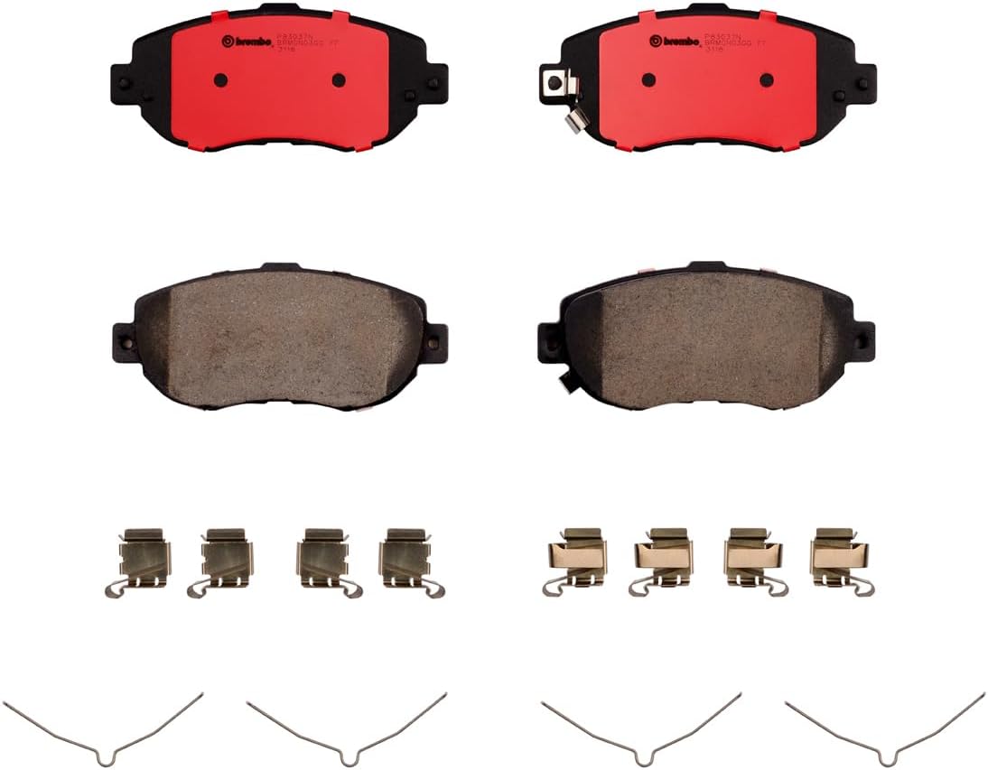 Brembo P83037N Premium Ceramic Front Disc Brake Pad Set LEXUS/TOYOTA OE# 0446522311