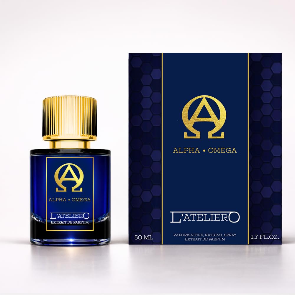 L’ATELIERO - Alpha • Omega - Extrait de Parfum - 50ml | Unisexparfum | intensiv, warm würzig und bernstein-holzig | für dates, abende und besondere anlässe