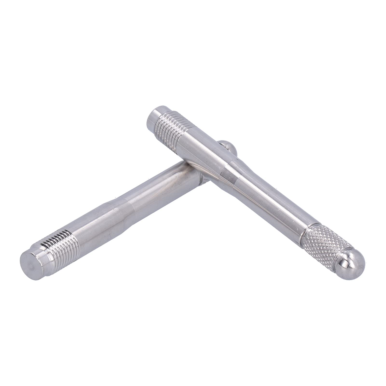 2 Pezzi M14 X, 2 Pezzi Guida di Montaggio Perni di Allineamento Perno Ruota 1,5 Pin Gancio M14 Filettatura Ruota in Acciaio Inox Perno Strumento,