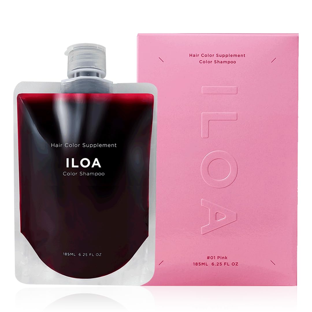 【ILOA】イロア カラーシャンプー ピンク 185ml × 5箱 ILOAカラーシャンプー 185ml – Neolive Store