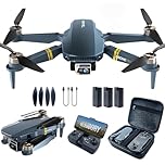 Drone con Telecamera 4K HD per Principianti, 84 Minuti di Volo (3 Batterie), 800m Portata WiFi FPV, Motore Brushless, Auto Hover e Auto Follow