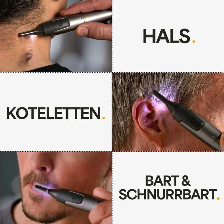 Brehn | Professional Ultradünner Präzisionstrimmer(Grau)