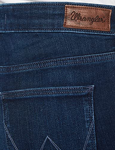 Wrangler Slim, Jeans Slim, Donna, Blu (Subtle Blue...
