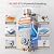 MIZUDO Natural Gas Tankless Water Heater, 199,000 BTU, Indoor Installation, Max 10.3 GPM, WiFi&APP Control, Non Condensing, High Efficiency for Large Families Residential Whole House