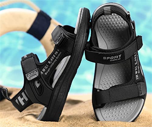 Little Big Kid's Boy's Outdoor Summer Breathable Non Slip Open Toe Strap Sandals2