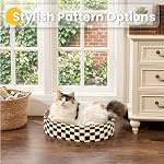 Conlun Cat Scratcher Cardboard,2 in 1 Oval Cat Scratch Pad Bowl for Indoor Kitty Grinding Claw,Round Kittens Scratching Board Corrugated Lounge Pet Beds&Furniture Protector for Sofas - Image 3