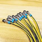 Gebildet-10Pcs-6mm-14-LED-Metal-Indicator-Light-110V-220VAC-Waterproof-Signal-Lamp-Red