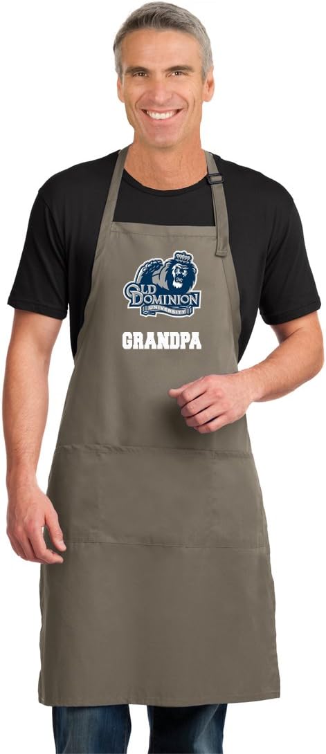 Broad Bay ODU Grandpa Apron LARGE SIZE Old Dominion University Grandpa Aprons