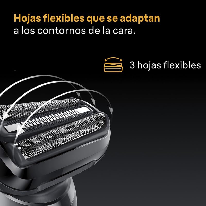 Miniatura 3 de Braun Series 5 Afeitadora Eléctrica Hombre, 52-B7200CC, Azul
