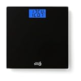 Eat Smart Precision Digital Bathroom Scale, 400 Pound Capacity, Black