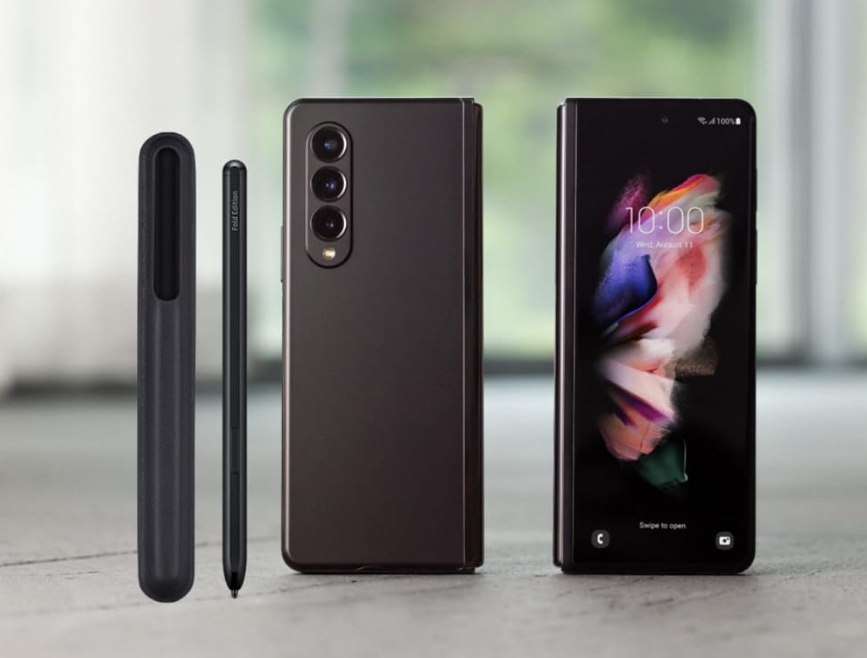 Miniatura 2 de Galaxy Fold 5 - Lápiz capacitivo para Z Fold 5 Edition S Pen con funda de piel + puntaspuntas (pliegue 543 grueso)
