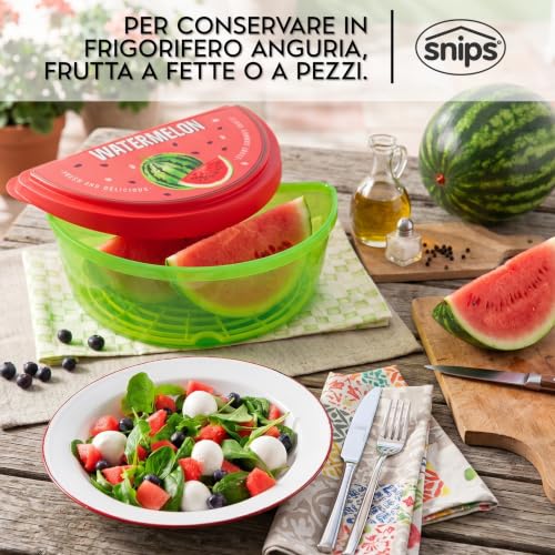 Snips Salva Anguria 3 L, Contenitore Frigo con Griglia, Made in Italy - Immagine 1